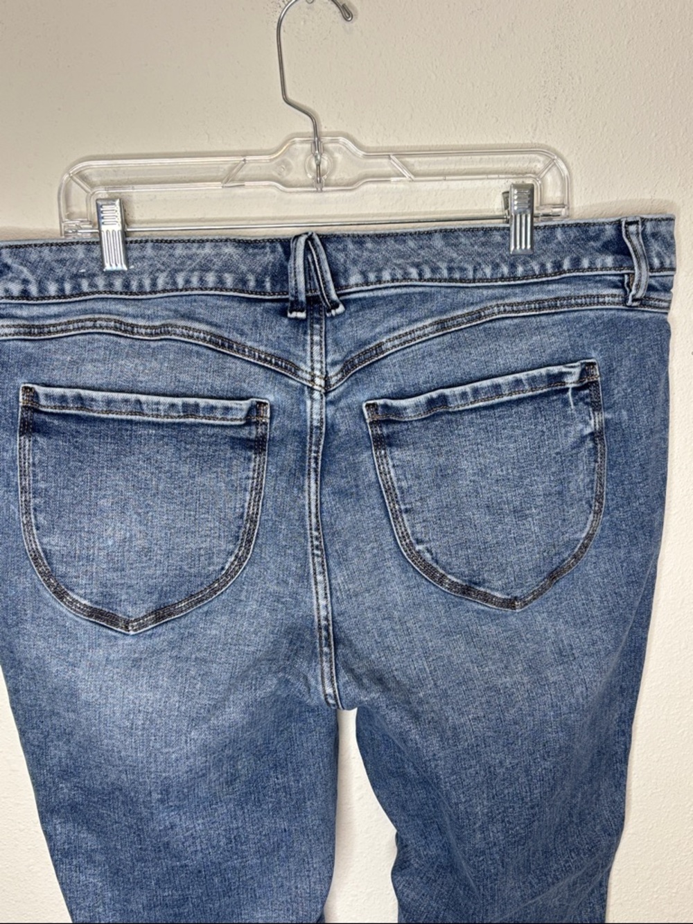 Lane Bryant size 20 Blue Skinny Mid-Rise Jeans. Signature fit - Picture 7 of 8